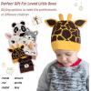 imageCatalonia Kids Knit Hats Warm Toddler Winter Hats Cute Beanies Hat Cap for Boys Girls Aged 610 Gifts Idea For ChristmasGiraffe