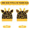 imageCatalonia Kids Knit Hats Warm Toddler Winter Hats Cute Beanies Hat Cap for Boys Girls Aged 610 Gifts Idea For ChristmasGiraffe