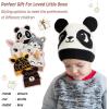 imageCatalonia Kids Knit Hats Warm Toddler Winter Hats Cute Beanies Hat Cap for Boys Girls Aged 610 Gifts Idea For ChristmasPanda