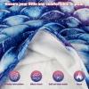 imageCatalonia Ultra Soft Mermaid Tail Blanket for Kids Fish Tail Snuggly Blanket Cozy Fleece Mermaid Gift for Girls ToddlersDeep Sea Dream