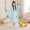 imageCatalonia Wearable Blanket Hoodie for Kids  Oversized Warm Cozy Hooded Blanket  Sweatshirt Blanket with Pocket ampamp SleevesAqua