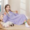 imageCatalonia Wearable Blanket Hoodie for Kids  Oversized Warm Cozy Hooded Blanket  Sweatshirt Blanket with Pocket ampamp SleevesPurple