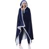 imageCatalonia Womens Poncho Cape Sherpa Fleece Cloak CoatGift Idea for Adults and Teen Girls