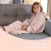 imageCatalonia Galaxy Blanket Hoodie for Kids Oversized Fleece Blanket Sweatshirt Warm Cozy Wearable Hooded Pullover for Boys ampamp GirlsPink
