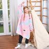 imageCatalonia Galaxy Blanket Hoodie for Kids Oversized Fleece Blanket Sweatshirt Warm Cozy Wearable Hooded Pullover for Boys ampamp GirlsRainbow Cat