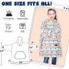 imageCatalonia Galaxy Blanket Hoodie for Kids Oversized Fleece Blanket Sweatshirt Warm Cozy Wearable Hooded Pullover for Boys ampamp GirlsXmas