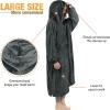 imageCatalonia Oversized Blanket Hoodie Sweatshirt Fleece Pullover with Large Front Pocket for Adults Men WomenDark Grayankle Length