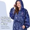 imageCatalonia Oversized Blanket Hoodie Sweatshirt Fleece Pullover with Large Front Pocket for Adults Men WomenAstrology Navy
