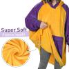 imageCatalonia Oversized Blanket Hoodie Sweatshirt Fleece Pullover with Large Front Pocket for Adults Men WomenLakers Team