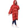 imageCatalonia Oversized Blanket Hoodie Sweatshirt Fleece Pullover with Large Front Pocket for Adults Men WomenMistletoe  Plush