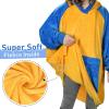 imageCatalonia Oversized Blanket Hoodie Sweatshirt Fleece Pullover with Large Front Pocket for Adults Men WomenUniversitythemed