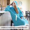 imageCatalonia Hoodie Blanket Oversized Wearable Blanket Hoodie for Women Men  Sweatshirt Blanket with PocketBlue