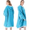 imageCatalonia Hoodie Blanket Oversized Wearable Blanket Hoodie for Women Men  Sweatshirt Blanket with PocketBlue