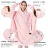 imageCatalonia Hoodie Blanket Oversized Wearable Blanket Hoodie for Women Men  Sweatshirt Blanket with PocketPink