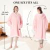 imageCatalonia Hoodie Blanket Oversized Wearable Blanket Hoodie for Women Men  Sweatshirt Blanket with PocketPink