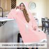 imageCatalonia Hoodie Blanket Oversized Wearable Blanket Hoodie for Women Men  Sweatshirt Blanket with PocketPink