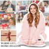 imageCatalonia Hoodie Blanket Oversized Wearable Blanket Hoodie for Women Men  Sweatshirt Blanket with PocketPink