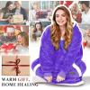 imageCatalonia Hoodie Blanket Oversized Wearable Blanket Hoodie for Women Men  Sweatshirt Blanket with PocketPurple