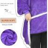 imageCatalonia Hoodie Blanket Oversized Wearable Blanket Hoodie for Women Men  Sweatshirt Blanket with PocketPurple