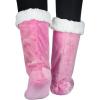 imageCatalonia Sherpa Slipper Socks for WomenWinter Indoor Home Non Skid BootiesSoftWarmFluffyHot Pink