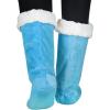 imageCatalonia Sherpa Slipper Socks for WomenWinter Indoor Home Non Skid BootiesSoftWarmFluffySea Blue