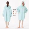 imageCatalonia Wearable Blanket Hoodie  Oversized Hoodie Blanket Sweatshirt Blanket for Women Men AdultsAque