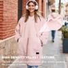 imageCatalonia Wearable Blanket Hoodie  Oversized Hoodie Blanket Sweatshirt Blanket for Women Men AdultsPink