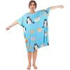 imageCatalonia Oversized Summer Cool Nightgowns for Women Plus Size Sleep Shirts Dress Long Sleepwear Gift for Her XS  5XLBlue Cat