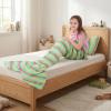 image:imageCatalonia Kids Mermaid Tail Blanket Super Soft Plush Flannel Sleeping Snuggly Blanket for Girls Galaxy Fish Scale Pattern Kids Gift IdeaGreen