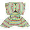 image:imageCatalonia Kids Mermaid Tail Blanket Super Soft Plush Flannel Sleeping Snuggly Blanket for Girls Galaxy Fish Scale Pattern Kids Gift IdeaGreen