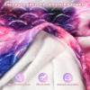image:imageCatalonia Kids Mermaid Tail Blanket Super Soft Plush Flannel Sleeping Snuggly Blanket for Girls Galaxy Fish Scale Pattern Kids Gift IdeaStarlight