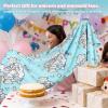 image:imageCatalonia Ultra Soft Mermaid Tail Blanket for Kids Fish Tail Snuggly Blanket Cozy Fleece Mermaid Gift for Girls ToddlersUnicorn Blue