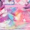 image:imageCatalonia Kids Mermaid Tail Blanket and Glow in the Dark Blanket