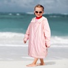 image:imageCatalonia Kids Swim Parka with Hood Waterproof Sherpa Lined Swim Coat with Inner Pocket amp WriteOn Name TagPink