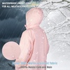 image:imageCatalonia Kids Swim Parka with Hood Waterproof Sherpa Lined Swim Coat with Inner Pocket amp WriteOn Name TagPink