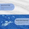 image:imageCatalonia Waterproof Kids Swim Parka with Hood Sherpa Lined Swim Coat with Inner Pocket amp WriteOn Name TagBlue