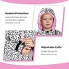 image:imageCatalonia Waterproof Kids Swim Parka with Hood Sherpa Lined Swim Coat with Inner Pocket amp WriteOn Name TagCheetah