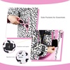image:imageCatalonia Waterproof Kids Swim Parka with Hood Sherpa Lined Swim Coat with Inner Pocket amp WriteOn Name TagCheetah