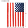 image:imageCatalonia American Flag USA Throw Blanket 50x70 Inches  Sherpa Fleece Patriotic Blanket for Bed Couch Sofa  USA Military Veteran Appreciation Gift