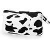image:imageCow Print Oversized Hoodie Blanket Sherpa Wearable Blanket with Sleeves