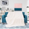 image:imageCatalonia Super Soft Fuzzy Plush Throw Blanket for Adults and Kids White Fleece Velvet Living Room DecorBeige