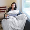 image:imageCatalonia Super Soft Fuzzy Plush Throw Blanket for Adults and Kids White Fleece Velvet Living Room DecorWhite