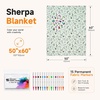 image:imageCatalonia Coloring Blanket for Kids amp Adults Sherpa Throw amp Fabric Markers  Color Your Own Blanket with 15 Markers DIY Activity for Family Fun Relaxation Personalized Gift amp Machine WashableGreen Woodland Animals
