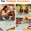 image:imageCatalonia Coloring Blanket for Kids amp Adults Sherpa Throw amp Fabric Markers  Color Your Own Blanket with 15 Markers DIY Activity for Family Fun Relaxation Personalized Gift amp Machine WashableGreen Woodland Animals