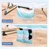 image:imageCatalonia Lounge Chair Towel Cover with Fitted Top Pocket Large Quick Dry Beach Chair Covers No Sliding Chaise Cover Towel for Outdoor Travel Pool Patio Sunbathing 78 x 31 inch Mint Green StripeMint Green Stripe