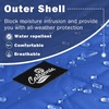 image:imageCatalonia Outdoor Windproof Wearable Stadium Blanket Oversized Waterproof Wearable Blanket PonchoBlue