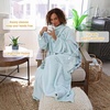image:imageCatalonia Wearable Blanket with Sleeves for Women amp Men Fleece Wrap Throw  Cozy Sleeve Design for HandsFree Comfort Perfect for Reading TV Time amp Relaxing Christmas amp Birthday GiftAqua