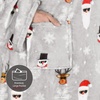 image:imageCatalonia Wearable Blanket with Sleeves for Women amp Men Fleece Wrap Throw  Cozy Sleeve Design for HandsFree Comfort Perfect for Reading TV Time amp Relaxing Christmas amp Birthday GiftSanta and Deer Grey