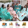 image:imageCatalonia Wearable Blanket with Sleeves for Women amp Men Fleece Wrap Throw  Cozy Sleeve Design for HandsFree Comfort Perfect for Reading TV Time amp Relaxing Christmas amp Birthday GiftChristmas Elf Green