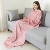 image:imageCatalonia Wearable Blanket with Sleeves for Women amp Men Fleece Wrap Throw  Cozy Sleeve Design for HandsFree Comfort Perfect for Reading TV Time amp Relaxing Christmas amp Birthday GiftPink